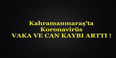 Kahramanmaraş'ta Koronavirüs Rakamları - 17 Nisan 2020