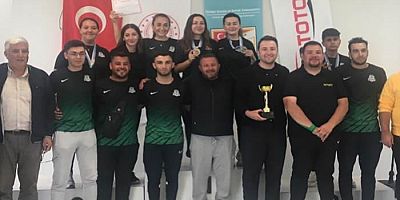 Konya'da, TRAP Türkiye Şampiyonasına Kahramanmaraş'lı sporcular damga vurdu