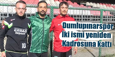Oğuz ve Mustafa Nahırönü Dumlupınarspor'da